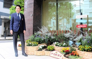 社長就任前、ガーデニング事業の再建にも注力したアース製薬の川端克宜社長＝東京都千代田区（撮影・末永陽子）
