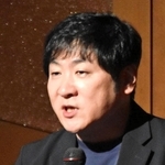 テクノフォーラムで講演する曽和利光さん＝神戸市中央区波止場町、ホテルオークラ神戸