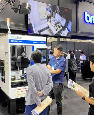 最新技術や製品が出展された展示会の会場＝神戸市中央区港島中町６、神戸国際展示場