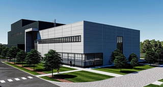 セルビア工場の敷地内に建設するＲ＆Ｄセンターのイメージ図（トーヨータイヤ提供）