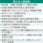 新たな人事施策
