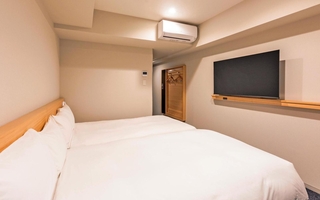 相鉄フレッサインのツインルームの一例（相鉄グループ提供）
