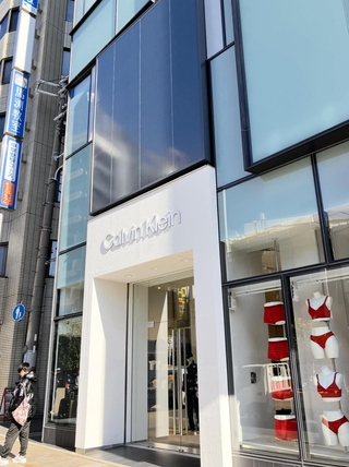 ２５日にオープンするカルバン・クライン神戸店＝神戸市中央区三宮町３