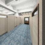 「ものテラス」に整備するスタートアップ向けブースのイメージ（神戸市工業課提供）