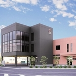 関西工機整備が整備するグラフィックサインセンターの増築部分（黒色の建屋）のイメージ（同社提供）