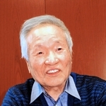 経済小説の可能性について話す作家の高杉良さん＝東京都杉並区