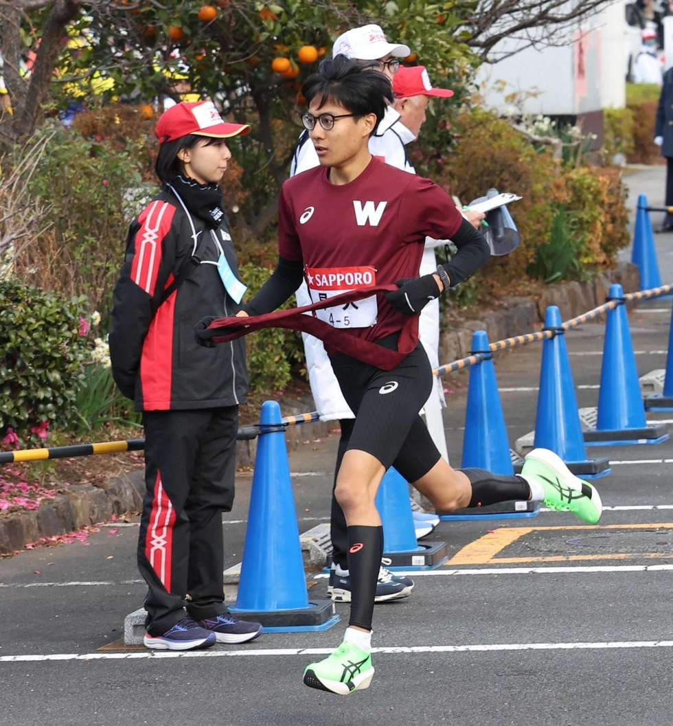 箱根駅伝のシューズ着用率、アシックス2位 5年連続シェア拡大、「5区山