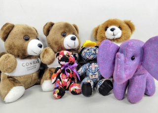 コンラッドホテルのぬいぐるみ（筆者所有）