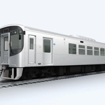 川崎車両が開発した電気式気動車「Ｇｒｅｅｎ　ＤＥＣ」の車体イメージ（川崎重工業提供）