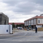 マルハチが開業に向け整備している商業施設「ＯＴＴＯ南芦屋浜」（仮称）＝芦屋市海洋町