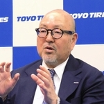 米国市場の現状や業績について語るＴＯＹＯＴＩＲＥの清水隆史社長（同社提供）