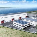 ヤンマーパワーソリューションがフェニックス事業用地に建設する工場の完成予想図（提供）