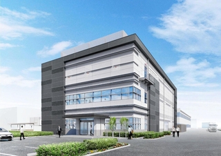 タクマの新研究棟の完成イメージ（同社提供）