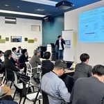 支援を受けたスタートアップが発表したイベント＝神戸市中央区浪花町、起業プラザひょうご