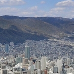 六甲山系の山々＝２０１９年４月