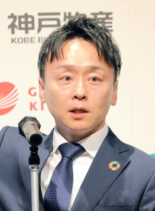 神戸物産の沼田博和社長＝大阪市北区