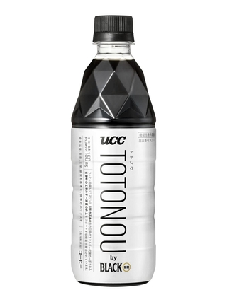 ＵＣＣ上島珈琲が発売した、機能性表示食品のペットボトルコーヒー「ＵＣＣ　ＴＯＴＯＮＯＵ（トトノウ）ｂｙ　ＢＬＡＣＫ無糖」＝同社提供