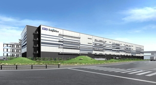 関電不動産開発が尼崎に整備する物流施設「ＫＲＤーＬｏｇｉｓｔｉｃｓ」（仮称）の完成予想図（同社提供）