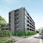 和田興産が顔認証を導入する「ワコーレ住吉本町」の外観パース（同社提供）