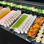 「プレミアムカルビ神戸西店」で提供する自家製デザート＝神戸市西区枝吉４