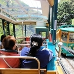 車両のリニューアルなどを経て再開した六甲ケーブル＝神戸市灘区