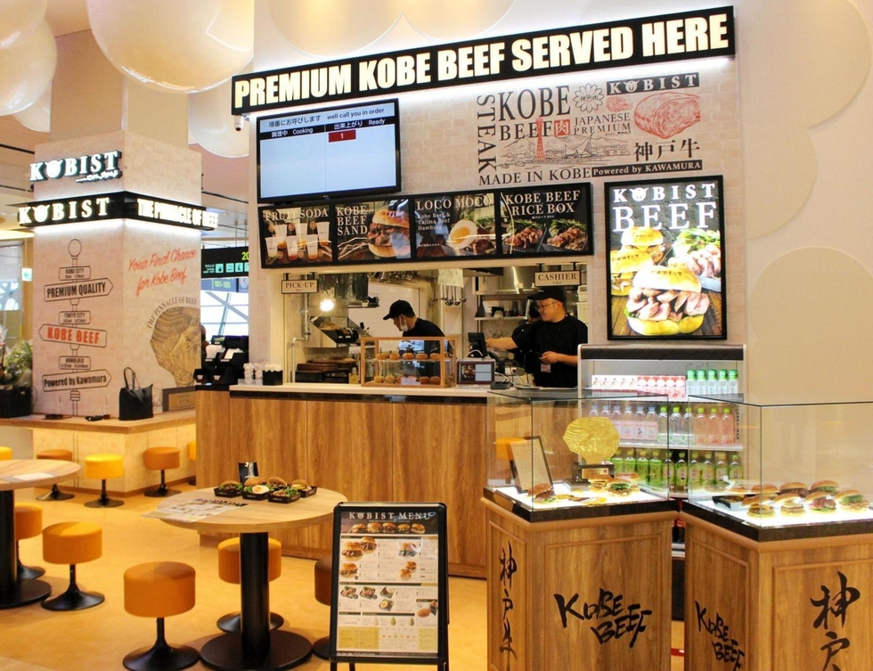 関空で神戸ビーフ召し上がれ 「ビフテキのカワムラ」国際線エリアに