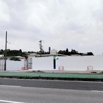 西兵庫信用金庫が南部本部を建設する予定地。後方は手柄山平和公園＝姫路市延末