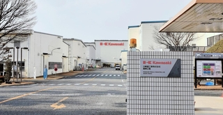 川崎重工業が新たな設備投資を決めた西神工場＝神戸市西区高塚台２