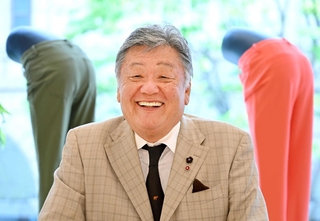 会社の成長について語るバリュープランニングの井元憲生社長＝神戸市中央区三宮町３（撮影・大田将之）