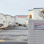 川崎重工業が新たな設備投資を決めた西神工場＝神戸市西区高塚台２