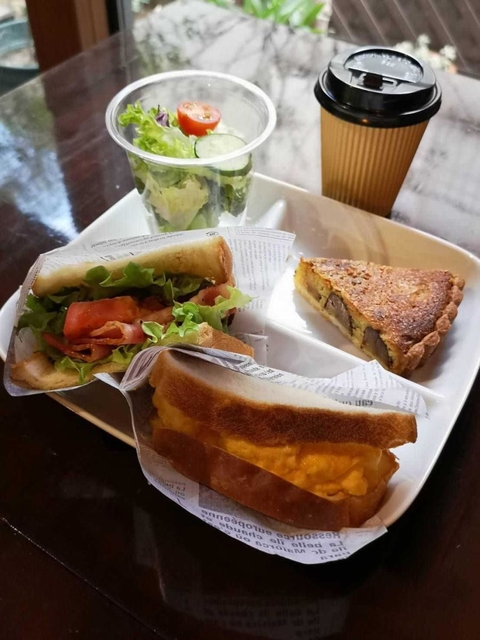 当日用意するサンドイッチセットのイメージ（中島彌生さん提供）