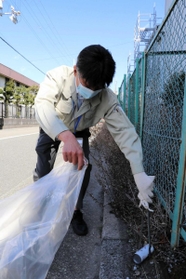 （３）ごみを拾って処分する＝西宮市内