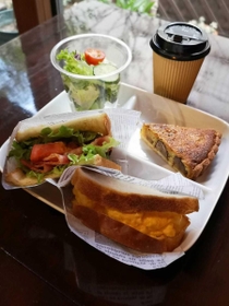 当日用意するサンドイッチセットのイメージ（中島彌生さん提供）