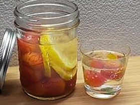 氷砂糖とミニトマトのコンポート（本多准教授提供）