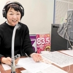 大槌町ＨＯＴリポートを担当する松本かのんさん＝宝塚市逆瀬川１