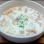 乾パンのミルクリゾット（本多准教授提供）