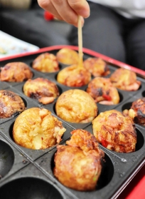 阪神総局で作ったたこ焼き