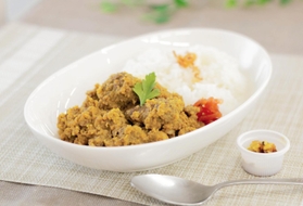 園田学園女子大の「和牛コフタカレー」