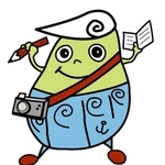 神戸新聞の阪神専売会キャラクター○ちきぃちゃん（同会提供）