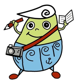 神戸新聞の阪神専売会キャラクター、ちきぃちゃん（同会提供）