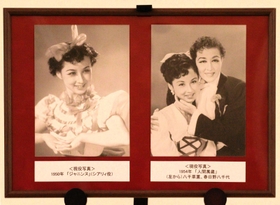 歌劇団時代の八千草さん＝宝塚市栄町１、宝塚ホテル