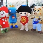 「きんたくん」はじめ阪神地域のゆるキャラたちが勢ぞろい