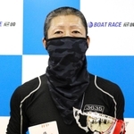 優勝戦１位の石田政吾選手。「モーターとの相性が良かった。（１コースで）恵まれたレースだった」＝ボートレース尼崎