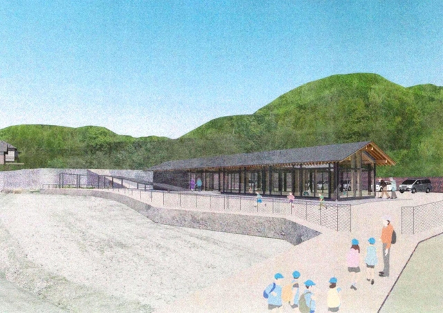 ２０２３年度に開設予定の「川西市黒川里山センター」（仮称）のイメージ（川西市提供）＝川西市黒川