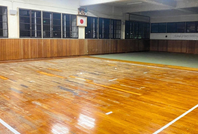 「尼西水明クラブ」の選手たちが半世紀にわたって稽古を続けた道場＝尼崎市浜田町４（提供）