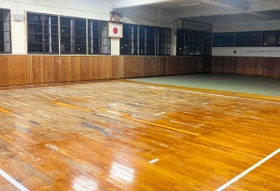 「尼西水明クラブ」の選手たちが半世紀にわたって稽古を続けた道場＝尼崎市浜田町４（提供）