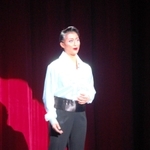 高らかな声を響かせたオペラ歌曲＝宝塚バウホール