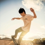 スケートパークの開設を目指す若者（尼崎市ブランドブックより）