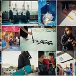 尼崎のまちで生きる若者たちのさまざまな表情を捉えた写真が詰まっている