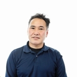 比嘉純也さん＝尼崎市内